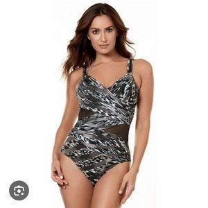 Miraclesuit Feline Fixation Madero One Piece Swimsuit